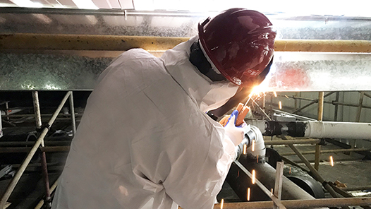 【一線：360行】焊工·用纖細的焊絲鑄起高樓大廈