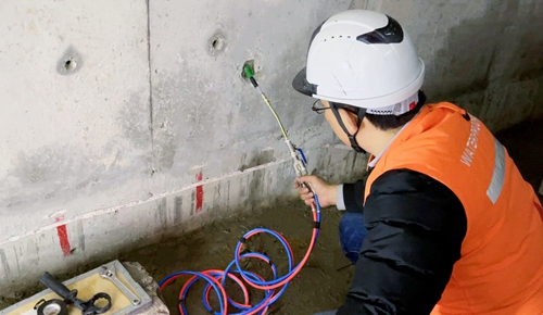 【“五小”創新有我在】“小巧”注漿管  防水大妙用