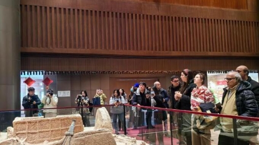 走進中國歷史研究院 中外媒體感受“何以中國”