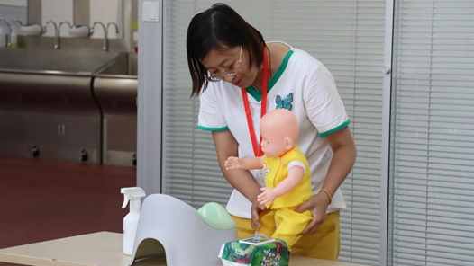 2024年呼和浩特市育嬰員職工職業技能比賽舉辦