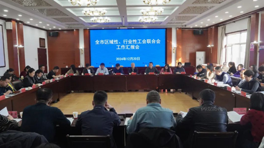 呼和浩特市總工會召開全市區域性、行業性工會聯合會工作匯報會