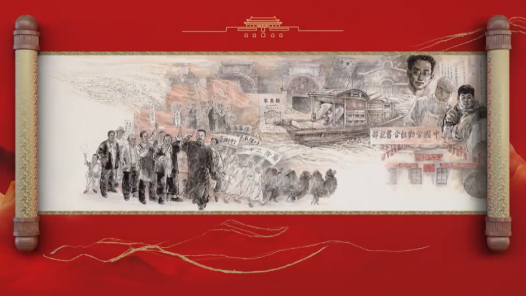 寧夏回族自治區總工會繪百米工運畫卷賀全總百年華誕