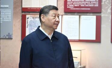 拾光紀·總書記參觀百團大戰紀念館，感受抗戰艱難時共產黨人的力量