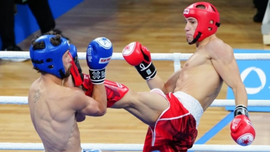 成都世運會丨自由搏擊——男子K1 75公斤級半決賽賽況