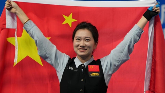 成都世運會 | 中國臺球女將單日奪四枚獎牌 肖國棟、張?zhí)┧囘M決賽