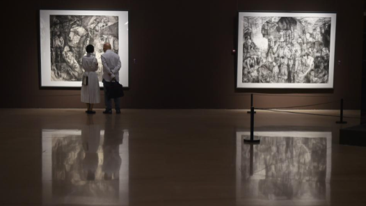 筆墨丹青憶烽火 164幅書畫作品再現(xiàn)崢嶸歲月