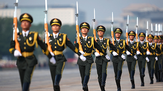 紀念抗戰勝利80周年｜標兵就位