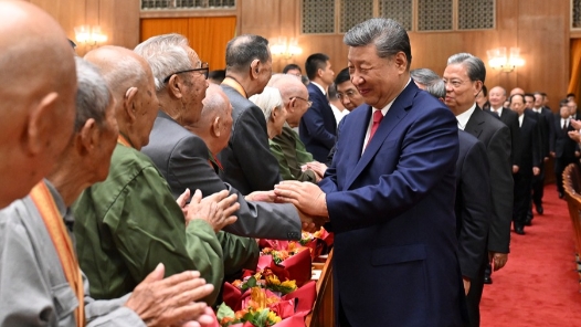 紀念中國人民抗日戰爭暨世界反法西斯戰爭勝利80周年文藝晚會《正義必勝》在京隆重舉行 習近平等出席觀看