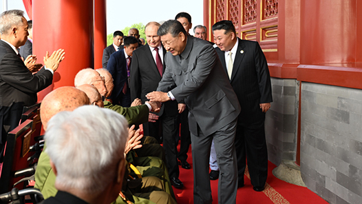 這6位與總書記握手的老戰士是誰？