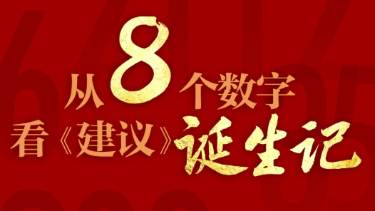 創(chuàng)意海報(bào)｜從8個數(shù)字看《建議》誕生記
