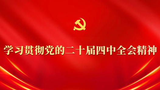 學習貫徹黨的二十屆四中全會精神
