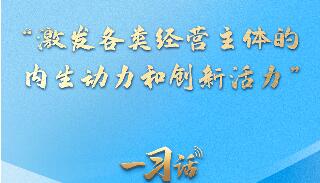一習(xí)話·邁向“十五五”丨“激發(fā)各類經(jīng)營(yíng)主體的內(nèi)生動(dòng)力和創(chuàng)新活力”