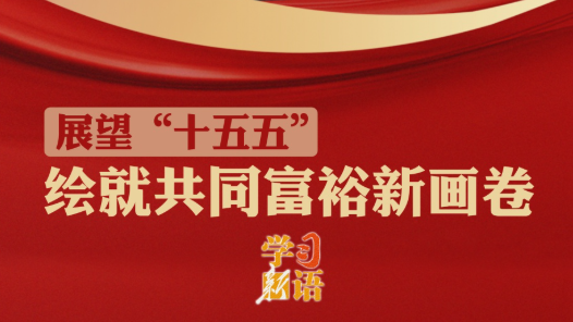 學(xué)習(xí)新語·展望“十五五”｜繪就共同富裕新畫卷