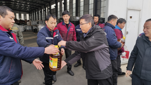 河北省河間市總工會“冬送溫暖”活動全面啟動