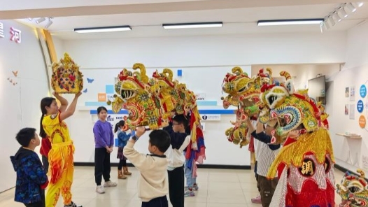 新春走基層｜廣東中山三角鎮：非遺麒麟盡少年