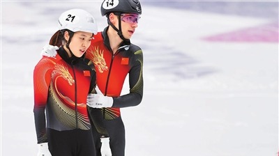 米蘭冬奧會短道速滑混合團體接力：中國隊遺憾無緣領獎臺