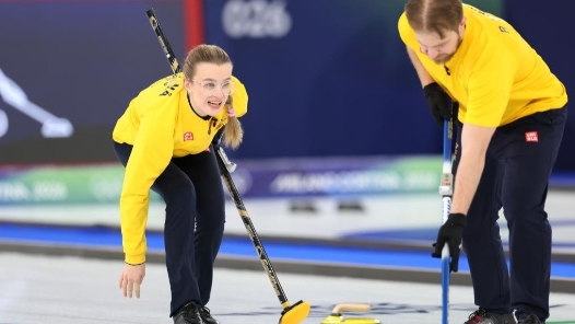 瑞典隊奪得米蘭冬奧會冰壺混雙項目金牌