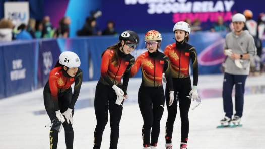 短道速滑女子3000米接力中國隊無緣獎牌爭奪