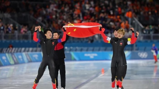 米蘭冬奧會｜中國隊首奪速度滑冰男子團體追逐獎牌