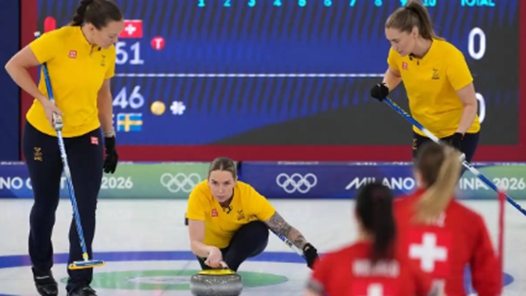 瑞典隊獲米蘭冬奧會女子冰壺金牌